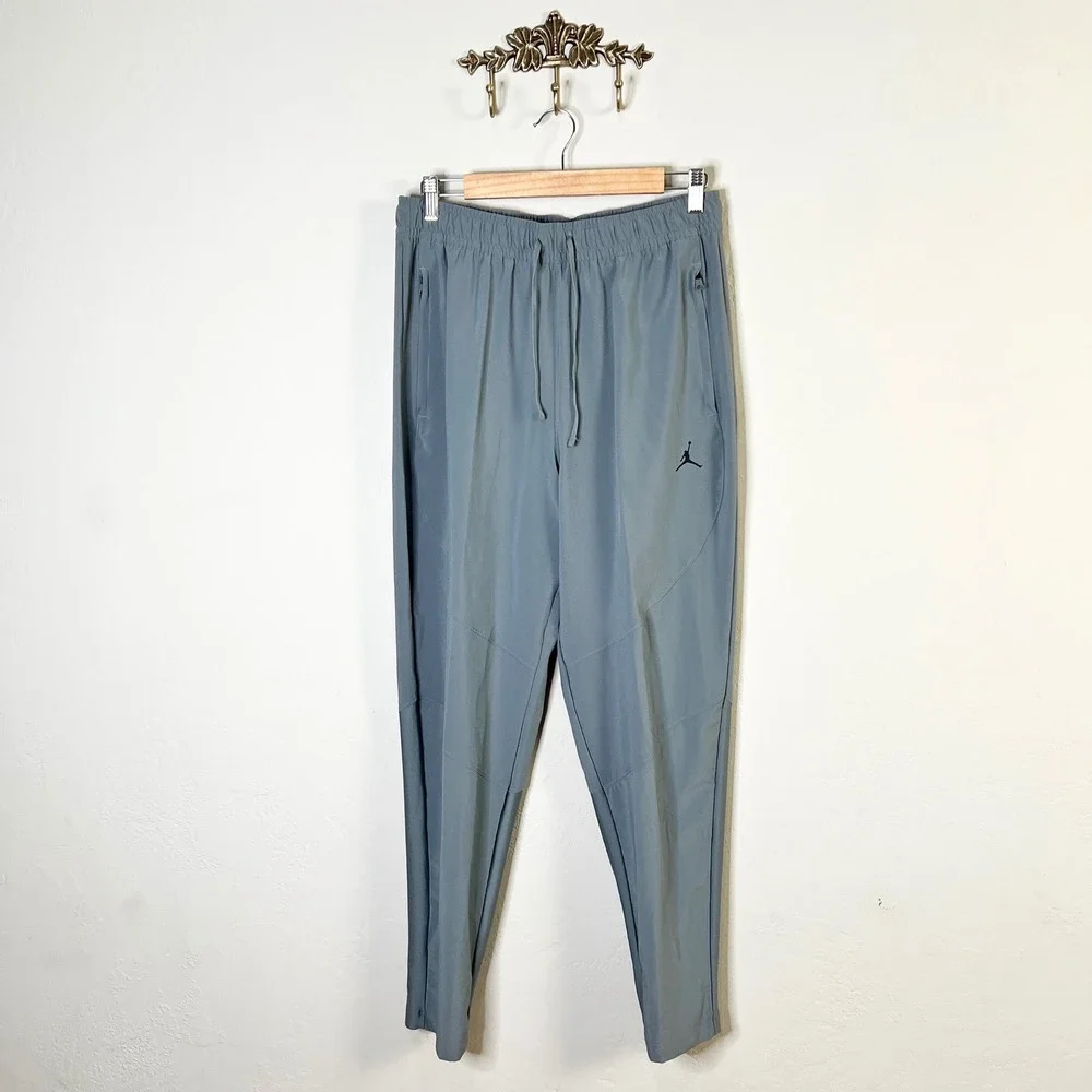 Jordan Pants Dri-FIT Sport Mens Size Medium Gray New FN5840-084 Tapered Jogger